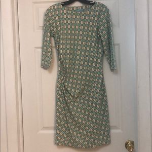 Form fitting like new 3/4 sleeve dress